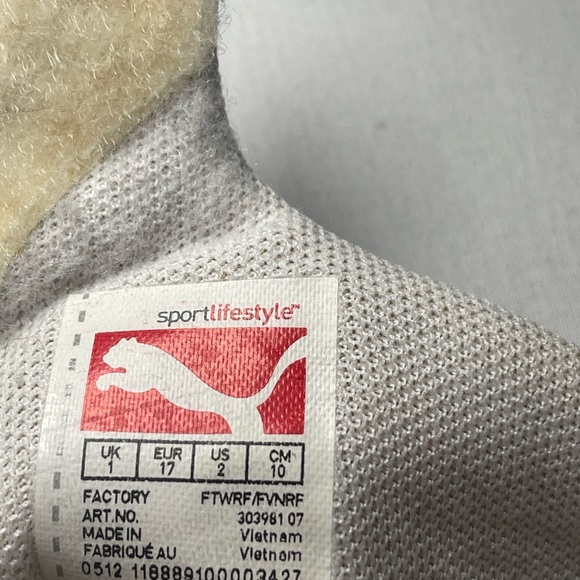 PUMA 'Drift Cat 4' Crib Shoe (Baby) Size 1 - Picture 8 of 8